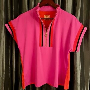 Emily McCarthy Poppy with Zipper and Stripes size small